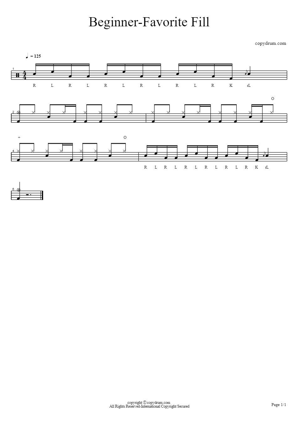 Beginner-Favorite Fill PDF