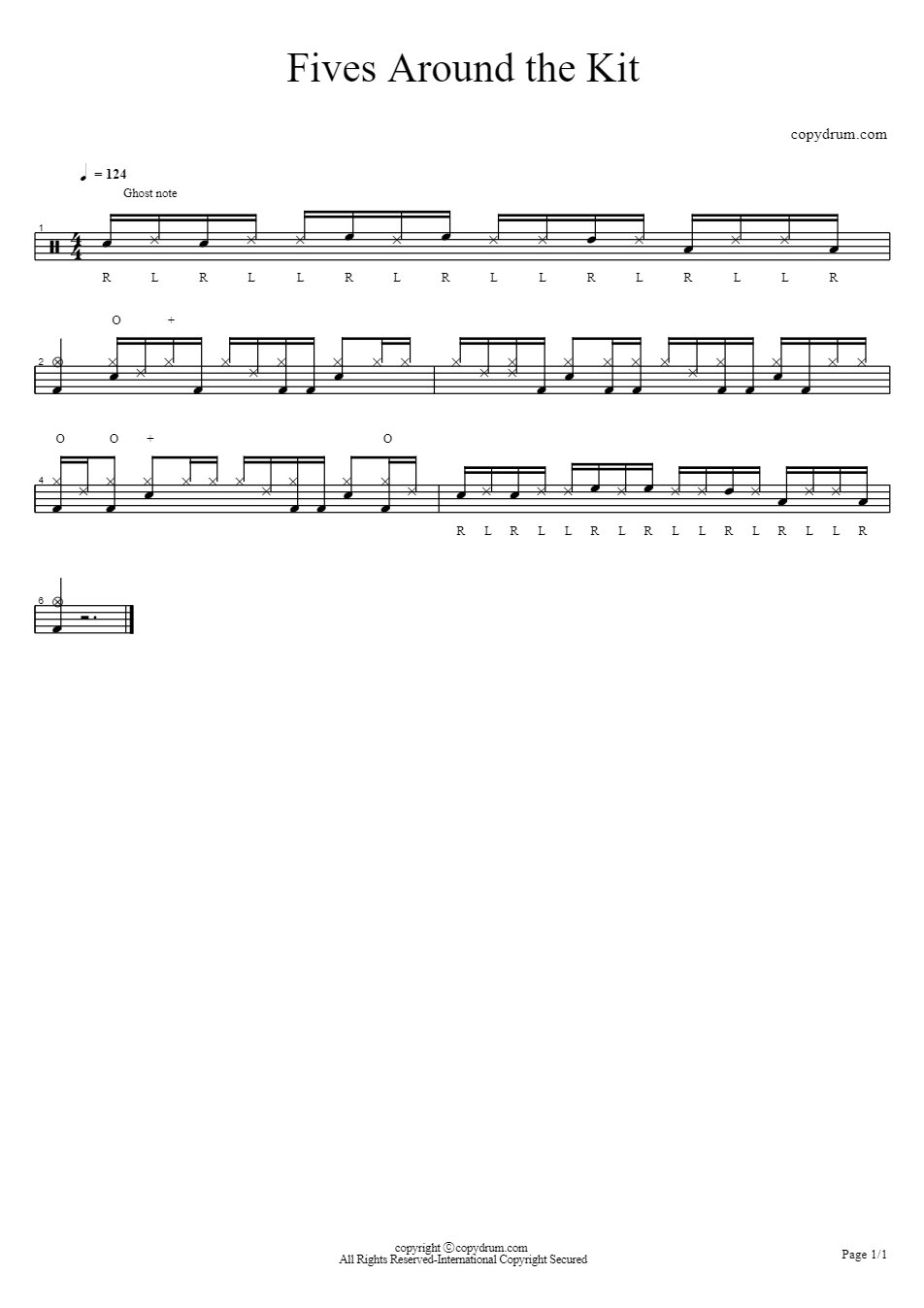 Fives Around the Kit PDF