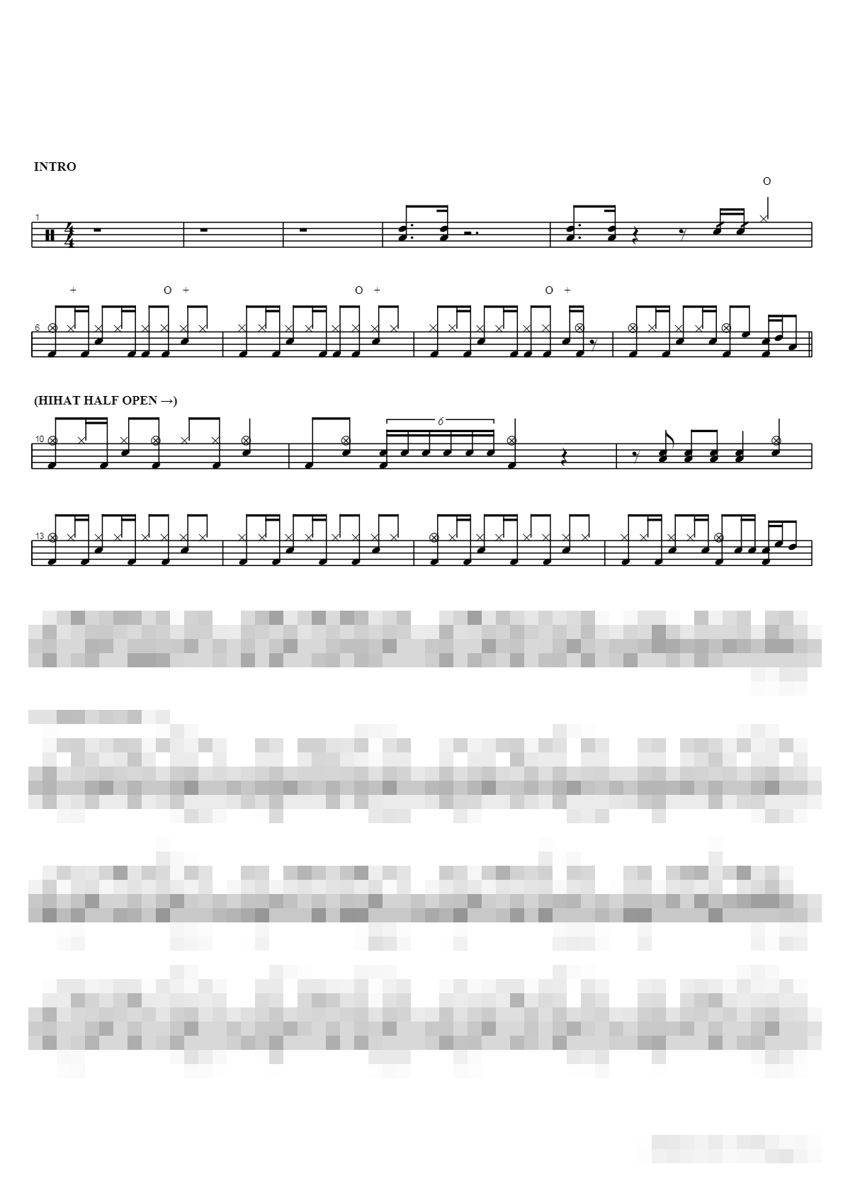 전능하신 주는 거룩 Sheet Music Preview