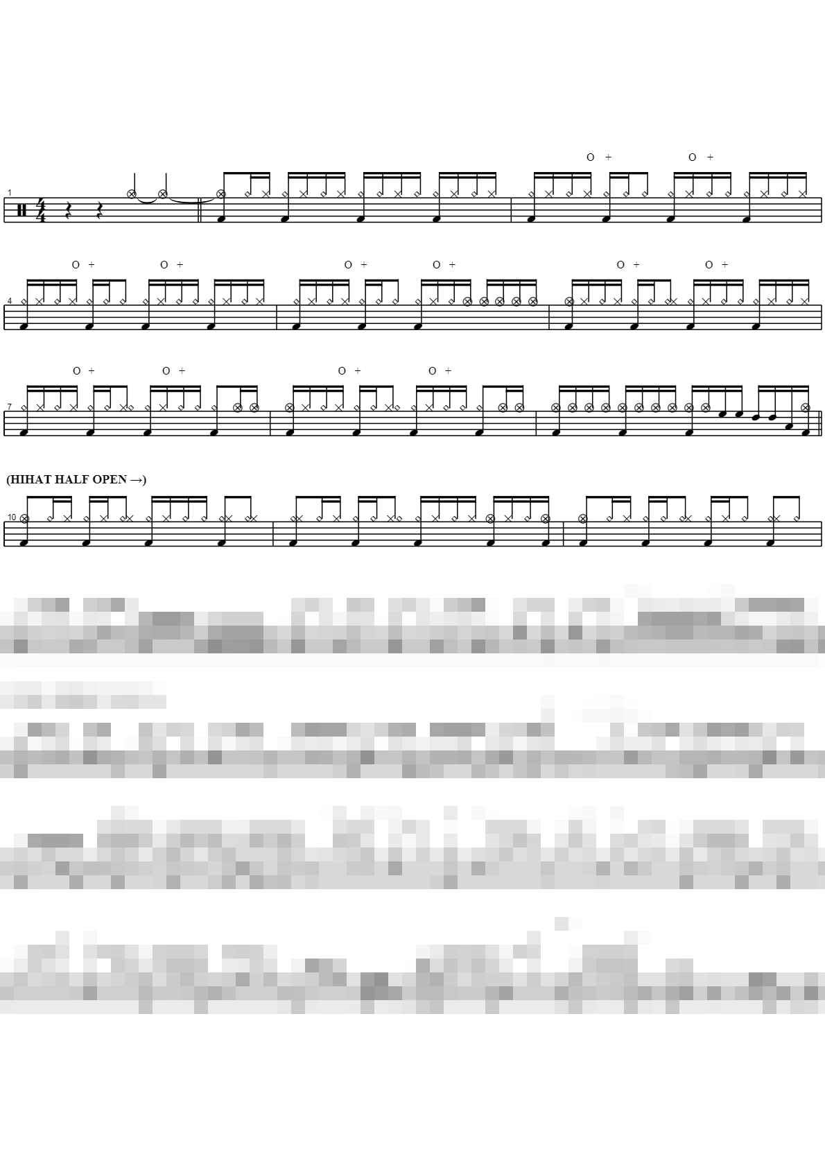 COVER THE EARTH Sheet Music Preview
