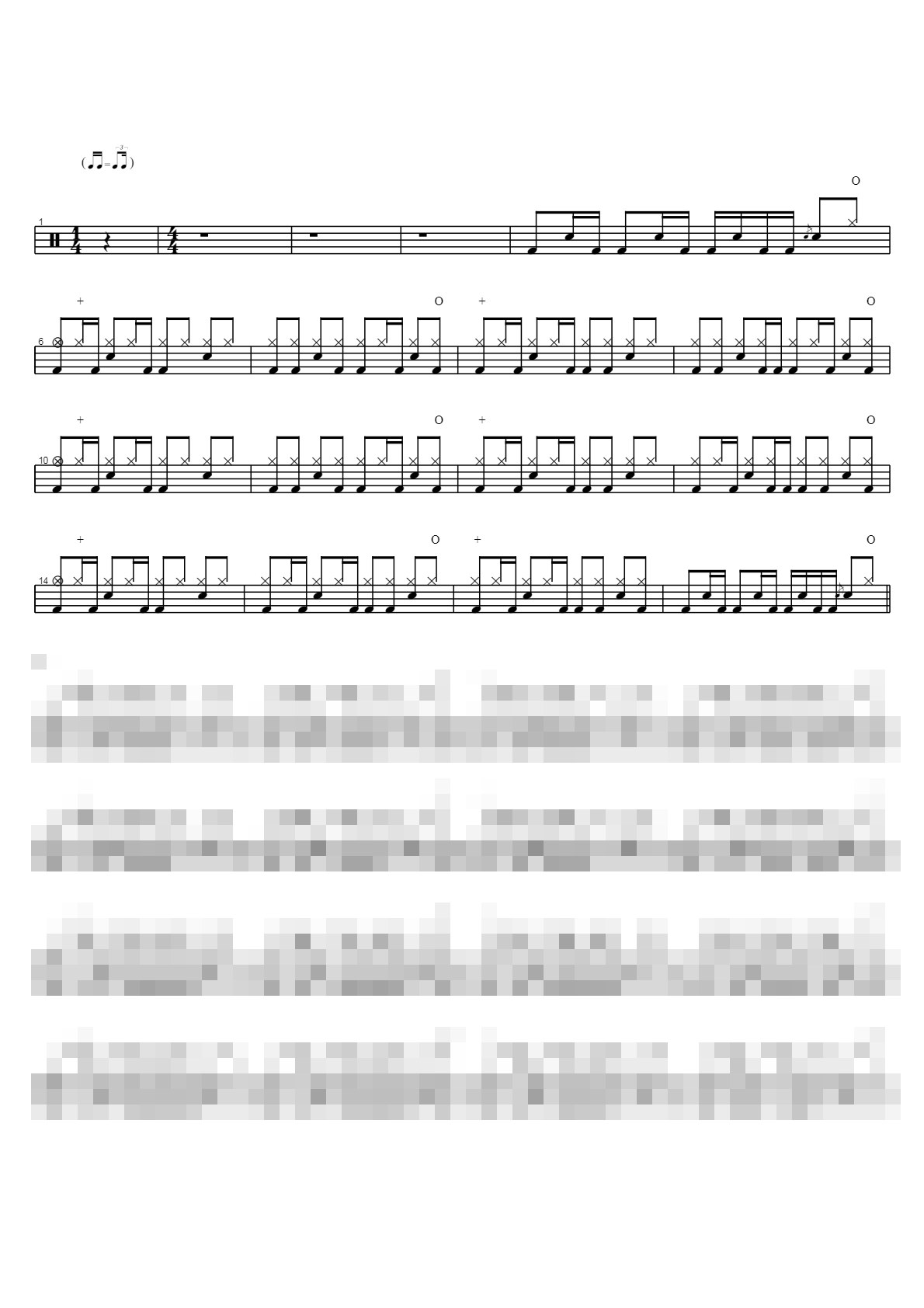 LUV Sheet Music Preview