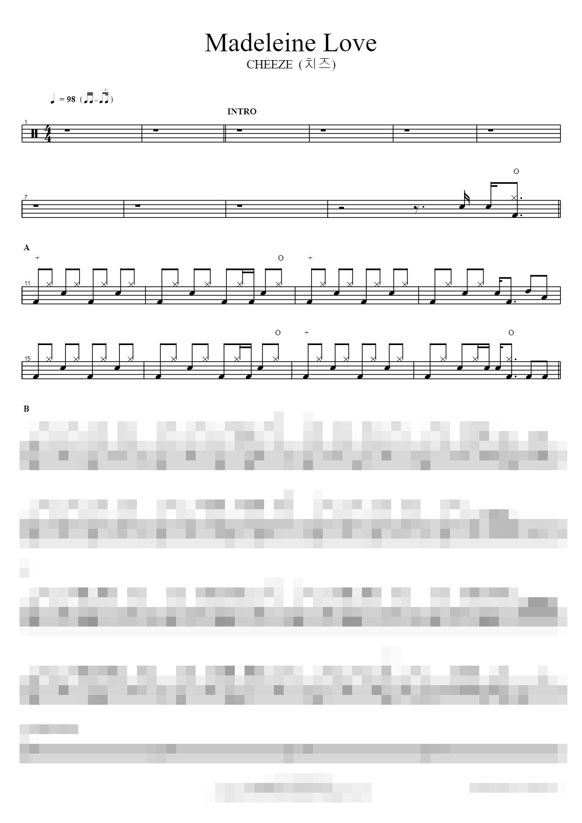 Madeleine Love Sheet Music Preview