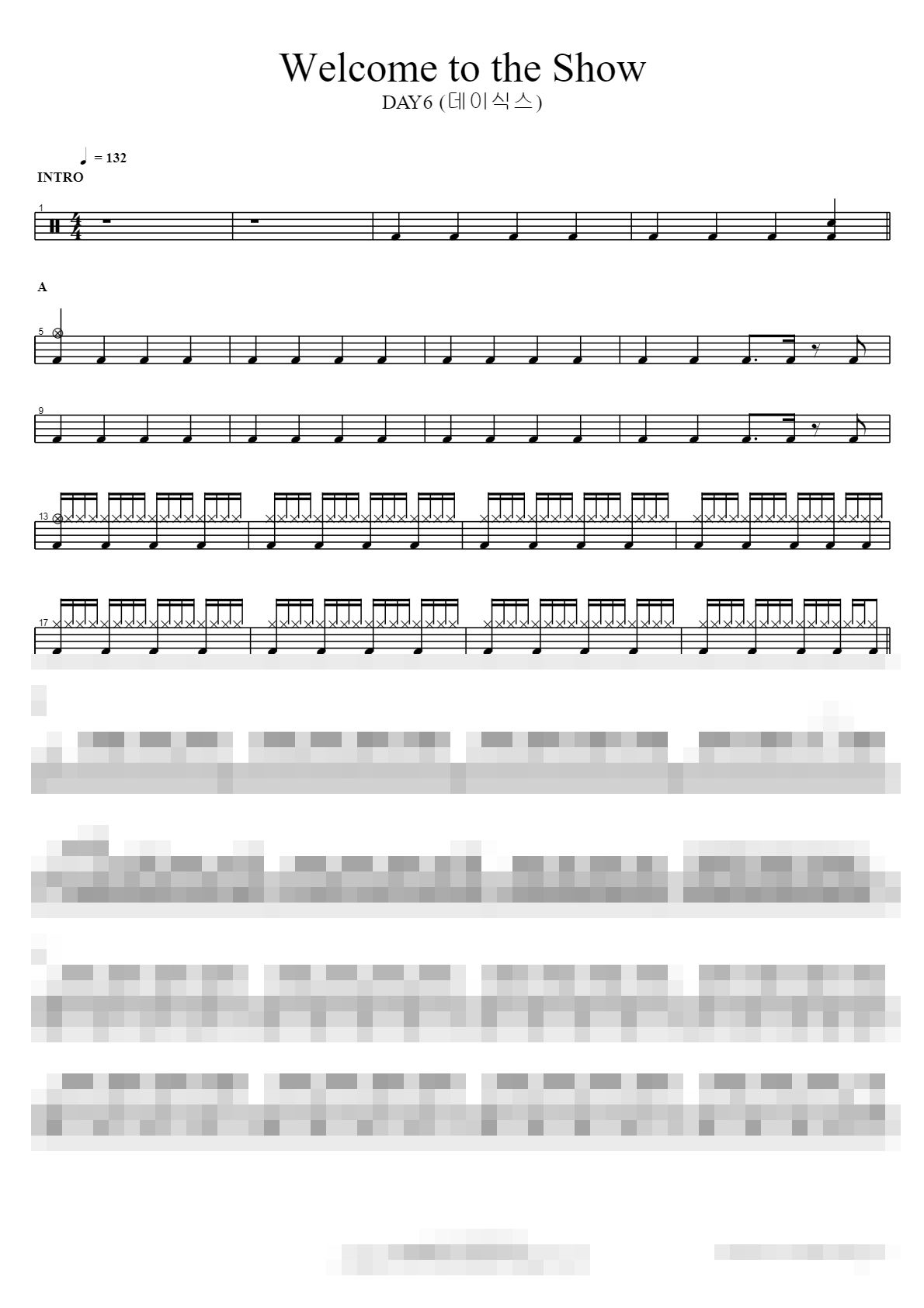 Welcome to the Show Sheet Music Preview