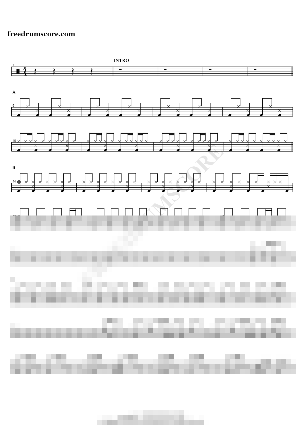PLAYBOY Sheet Music Preview