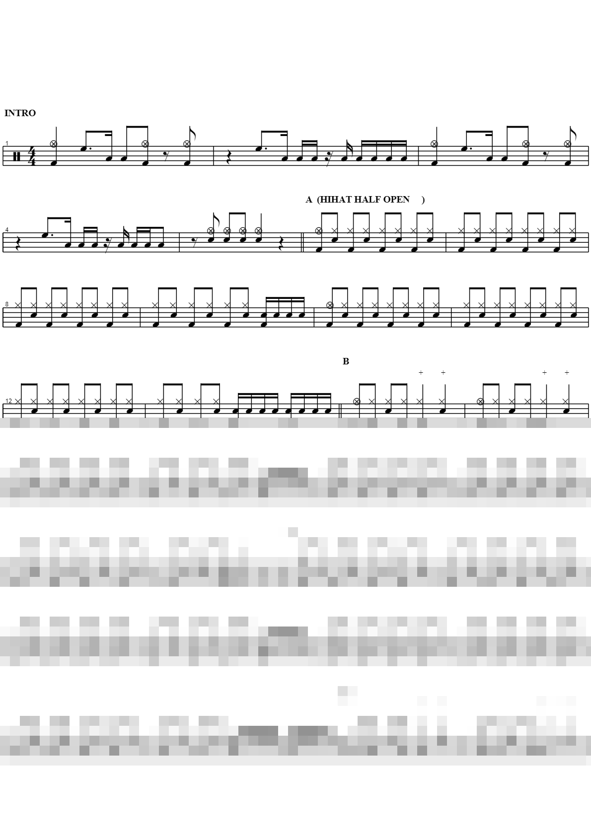 애국가 Sheet Music Preview