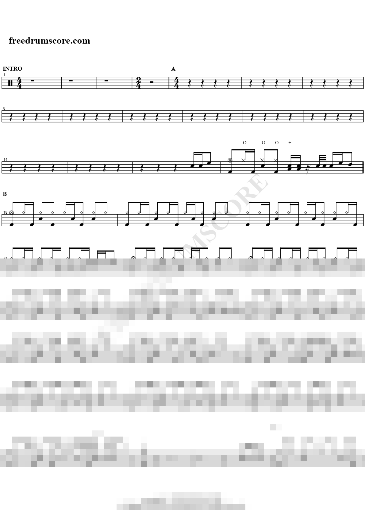 이츠카 Sheet Music Preview