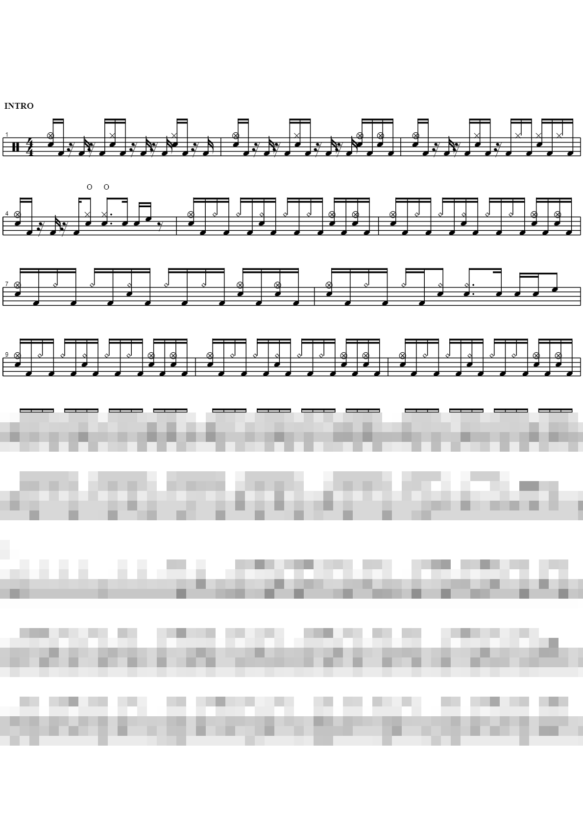 나 주앞에 서서 Sheet Music Preview