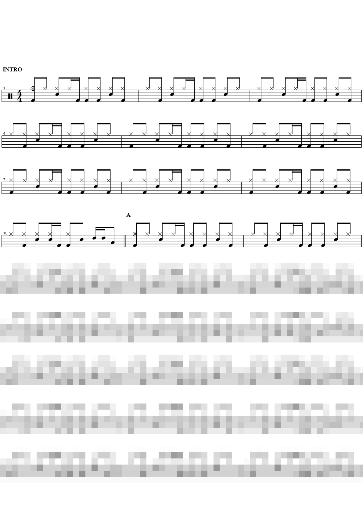 천국은 마치 Sheet Music Preview