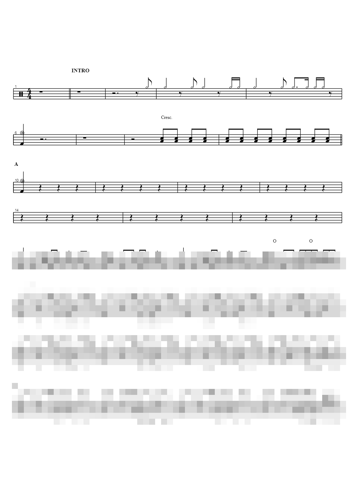 하늘 위의 하늘 Sheet Music Preview