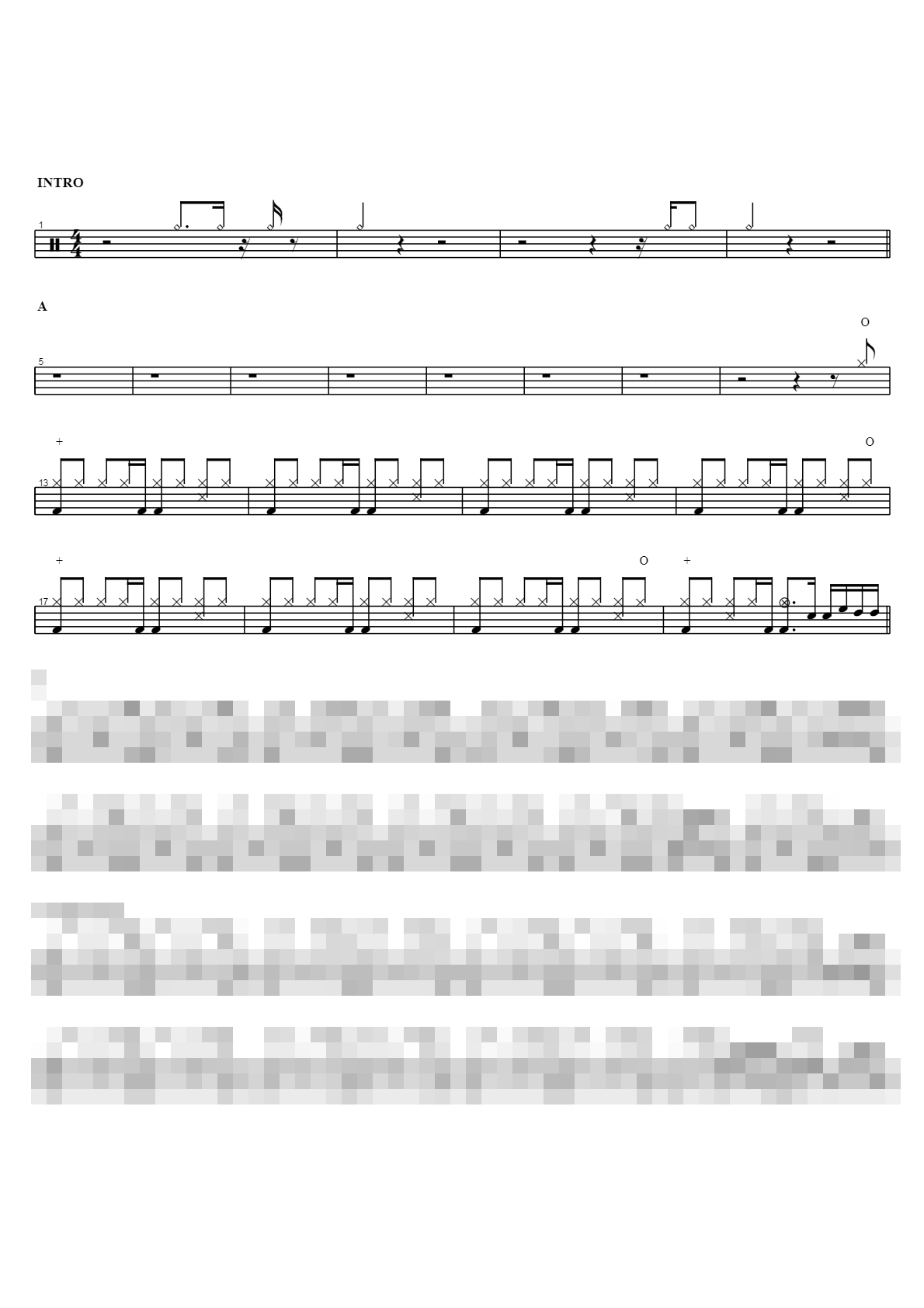 죽임 당하신 어린 양 Sheet Music Preview