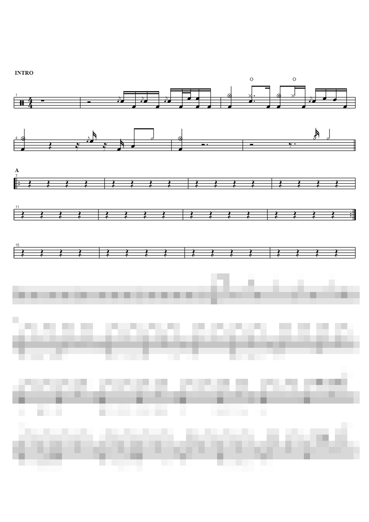 생명과 바꾼 Sheet Music Preview