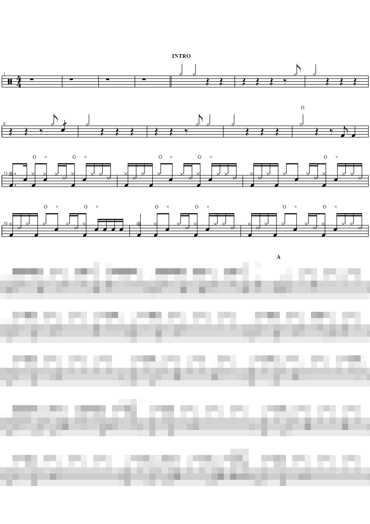 fall Sheet Music Preview