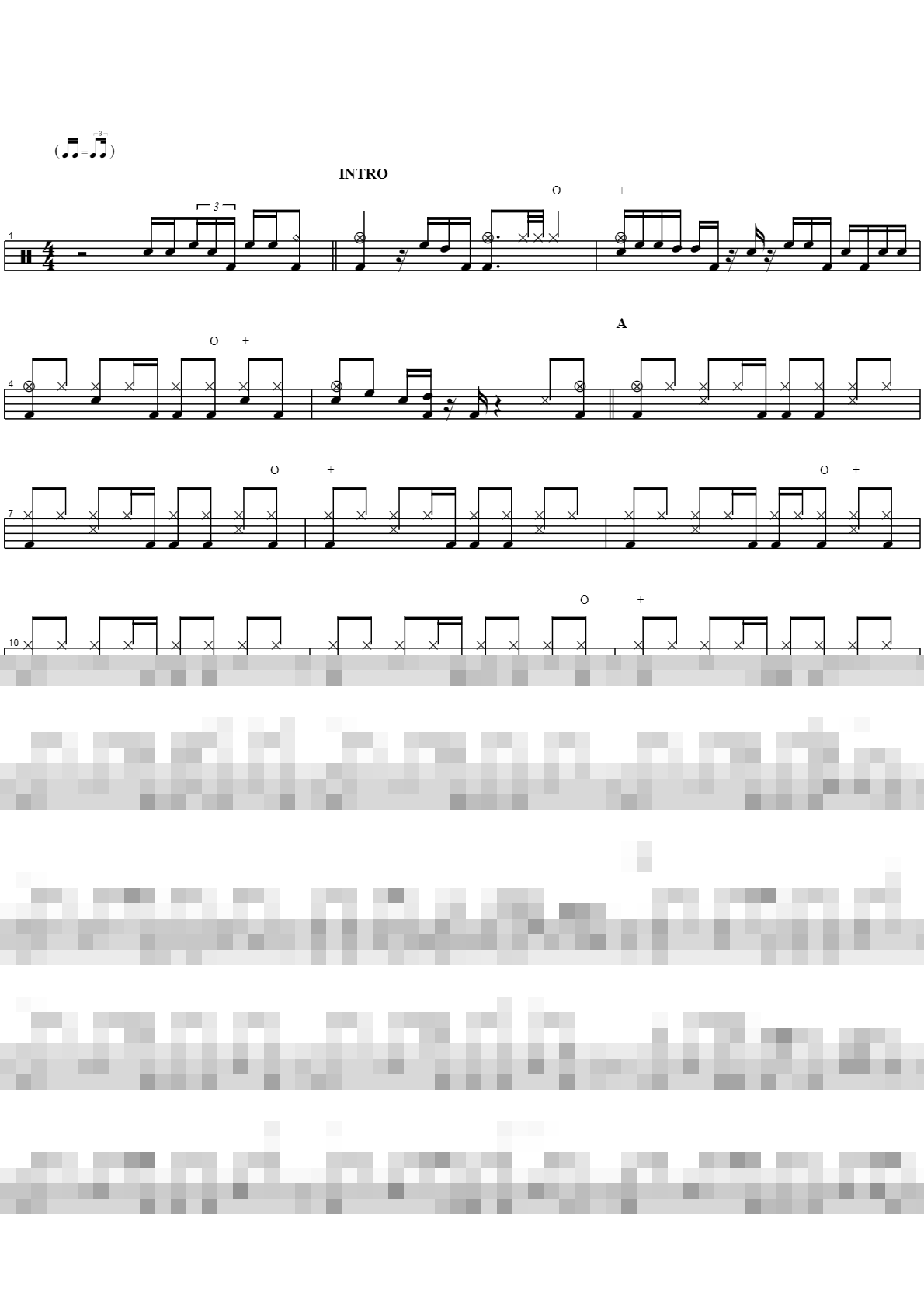 Thank You Sheet Music Preview