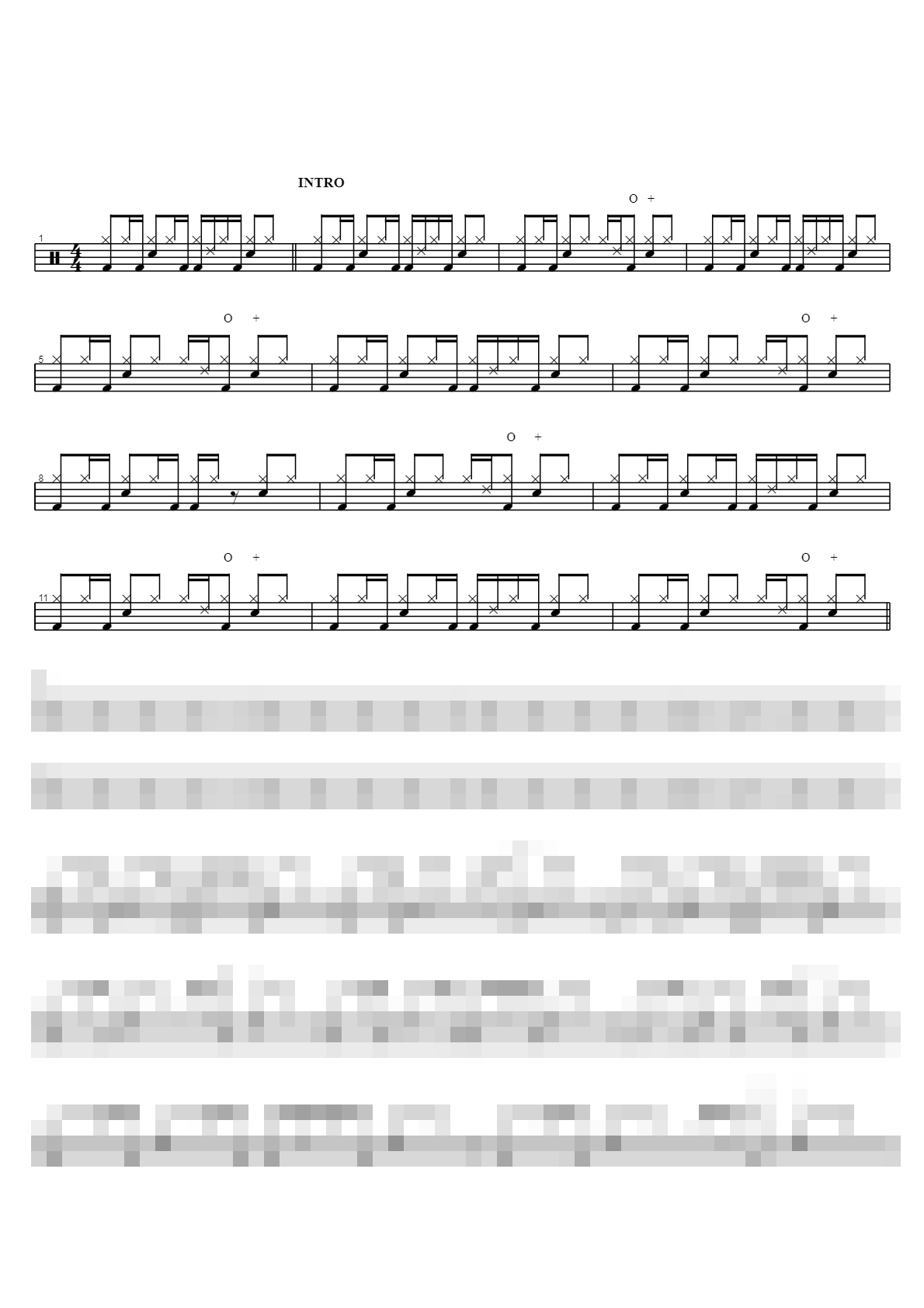 Thank You Sheet Music Preview