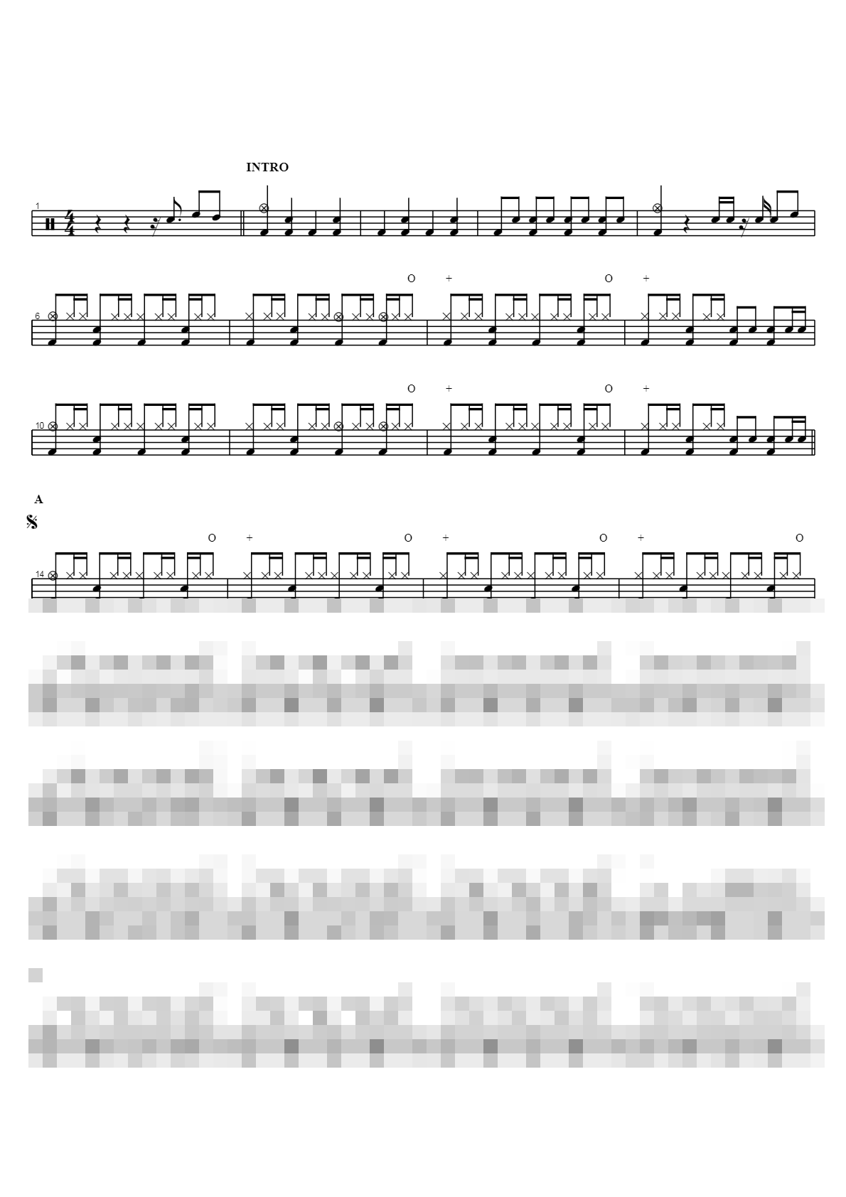 롤리폴리 인 코파카바나 Sheet Music Preview