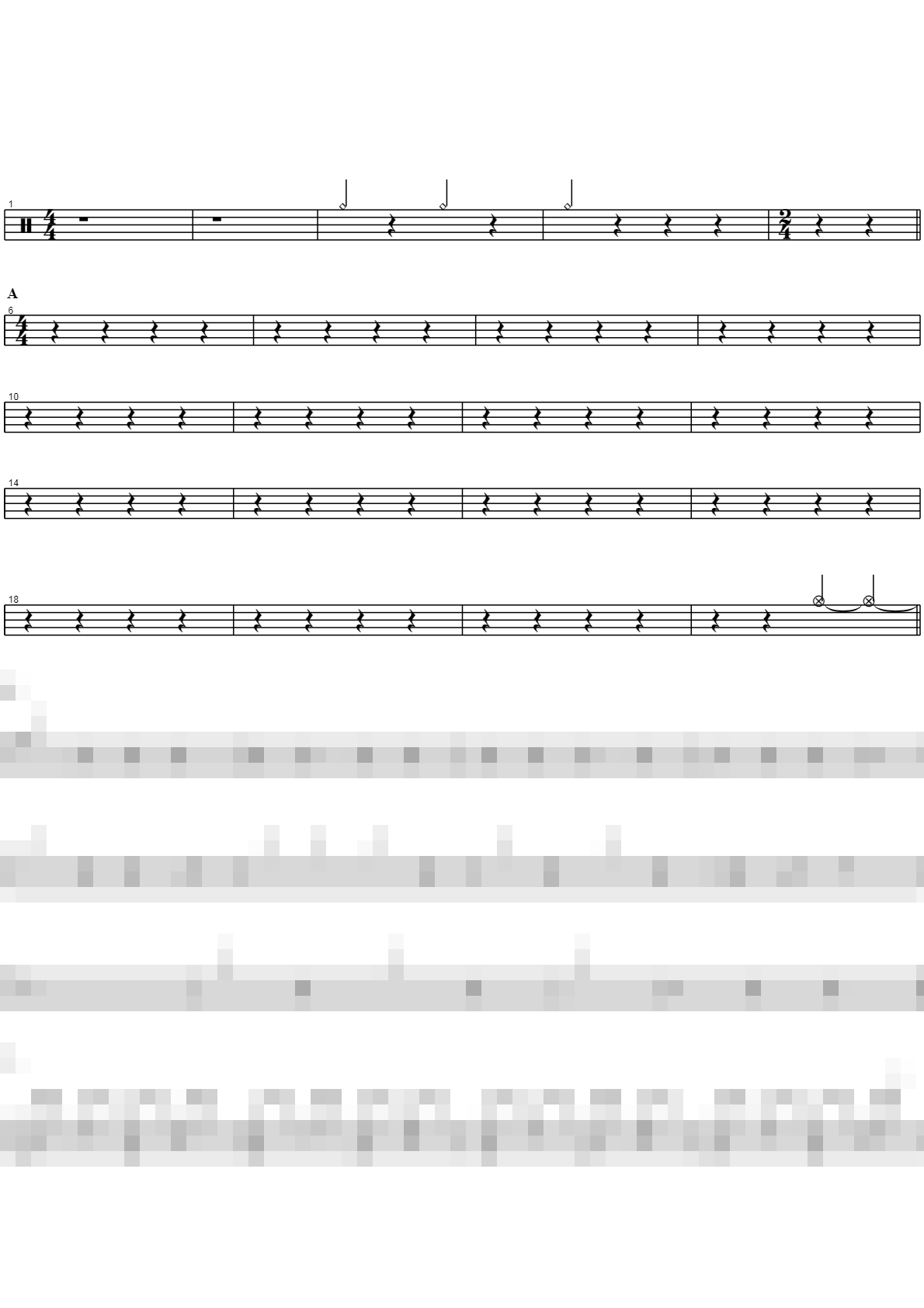 사랑 그 한마디 Sheet Music Preview