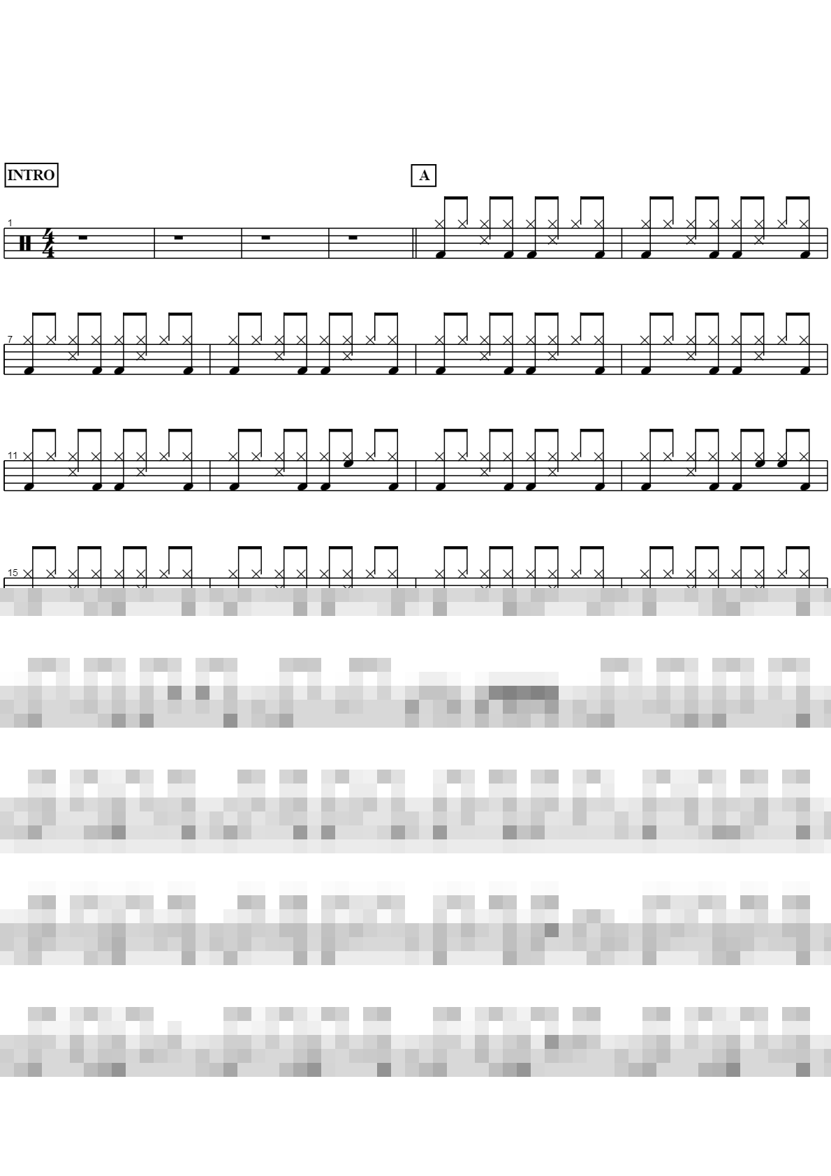 Novabossa Sheet Music Preview