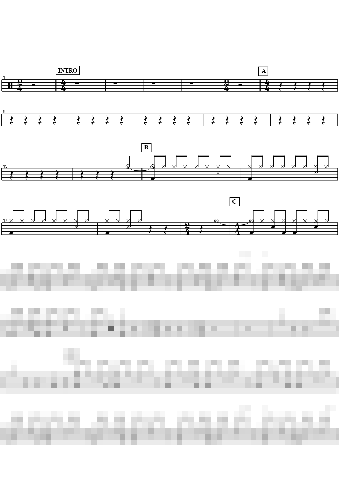 그런 사람 또 없습니다 Sheet Music Preview