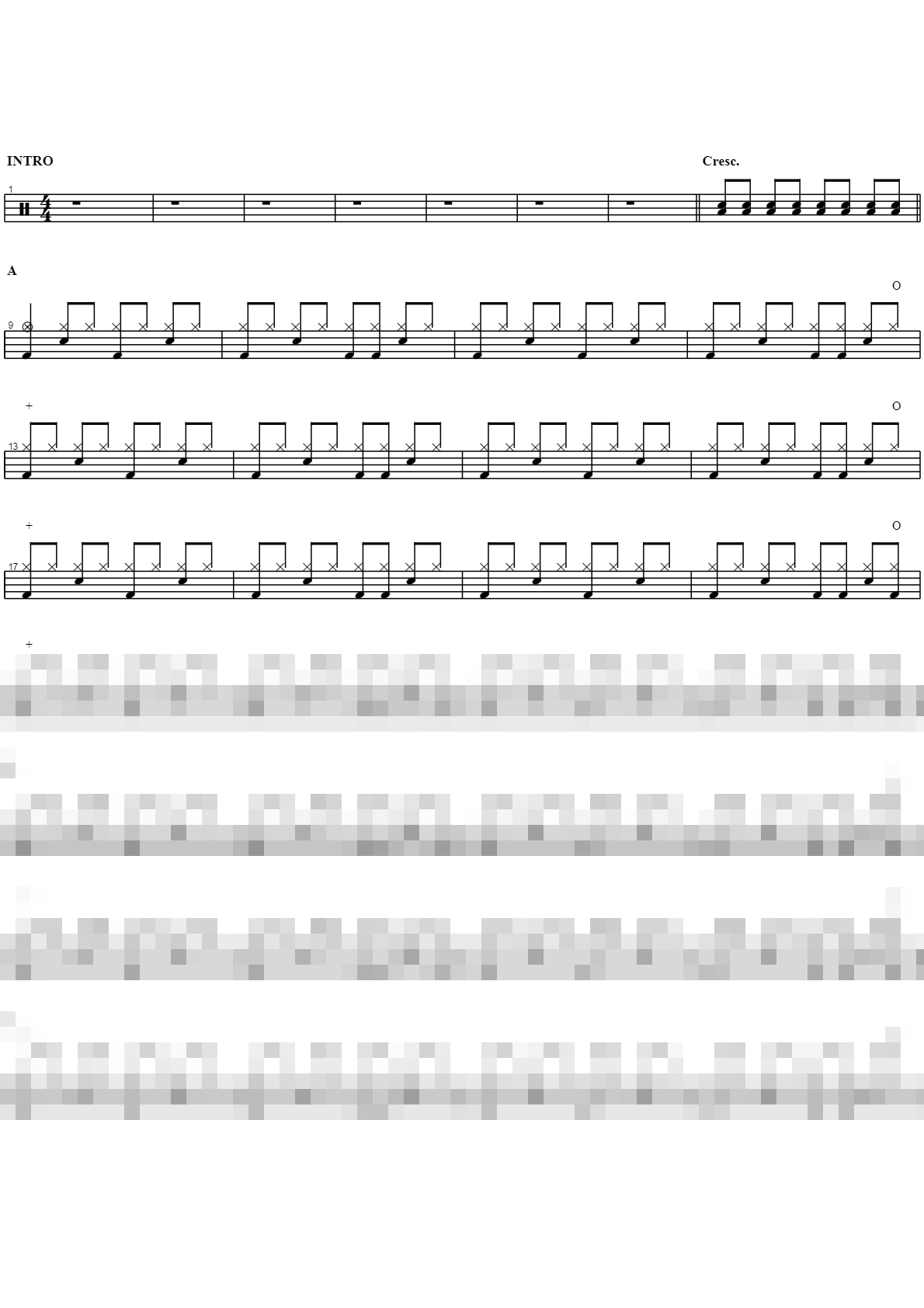 No One Else Like You Sheet Music Preview