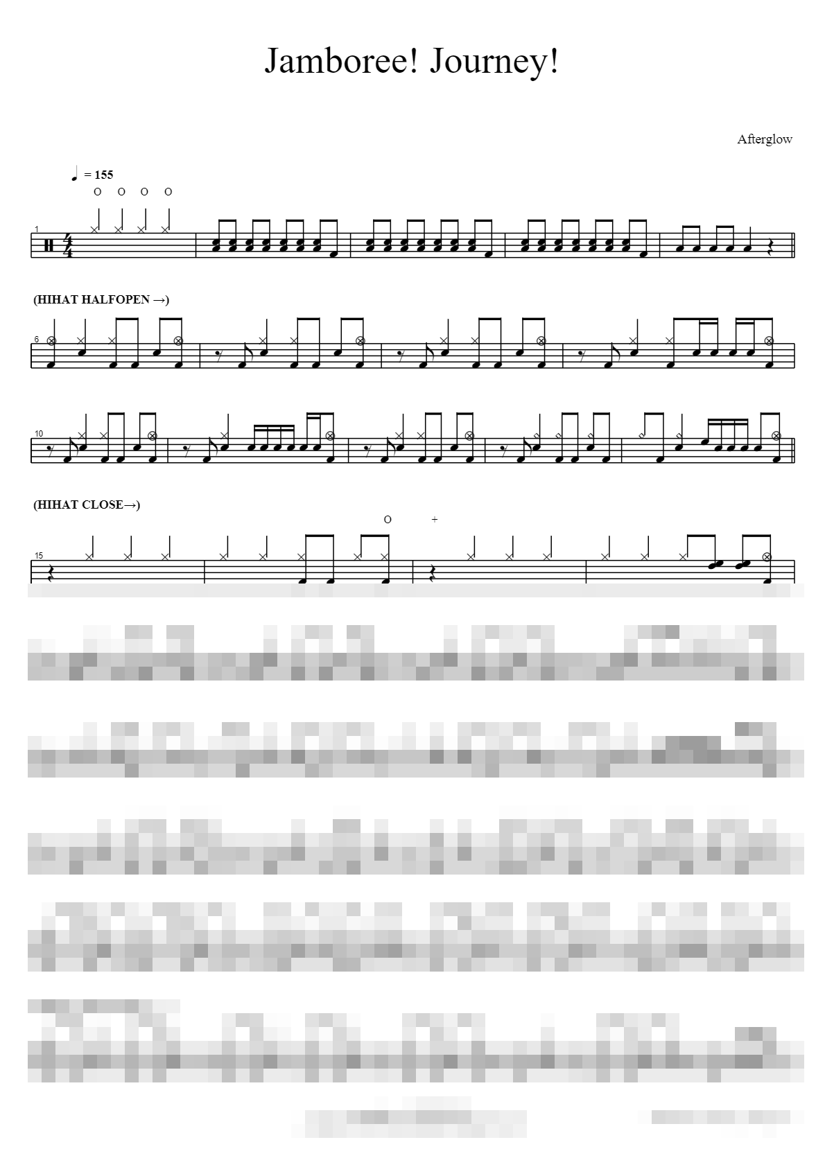Jamboree! Journey! Sheet Music Preview