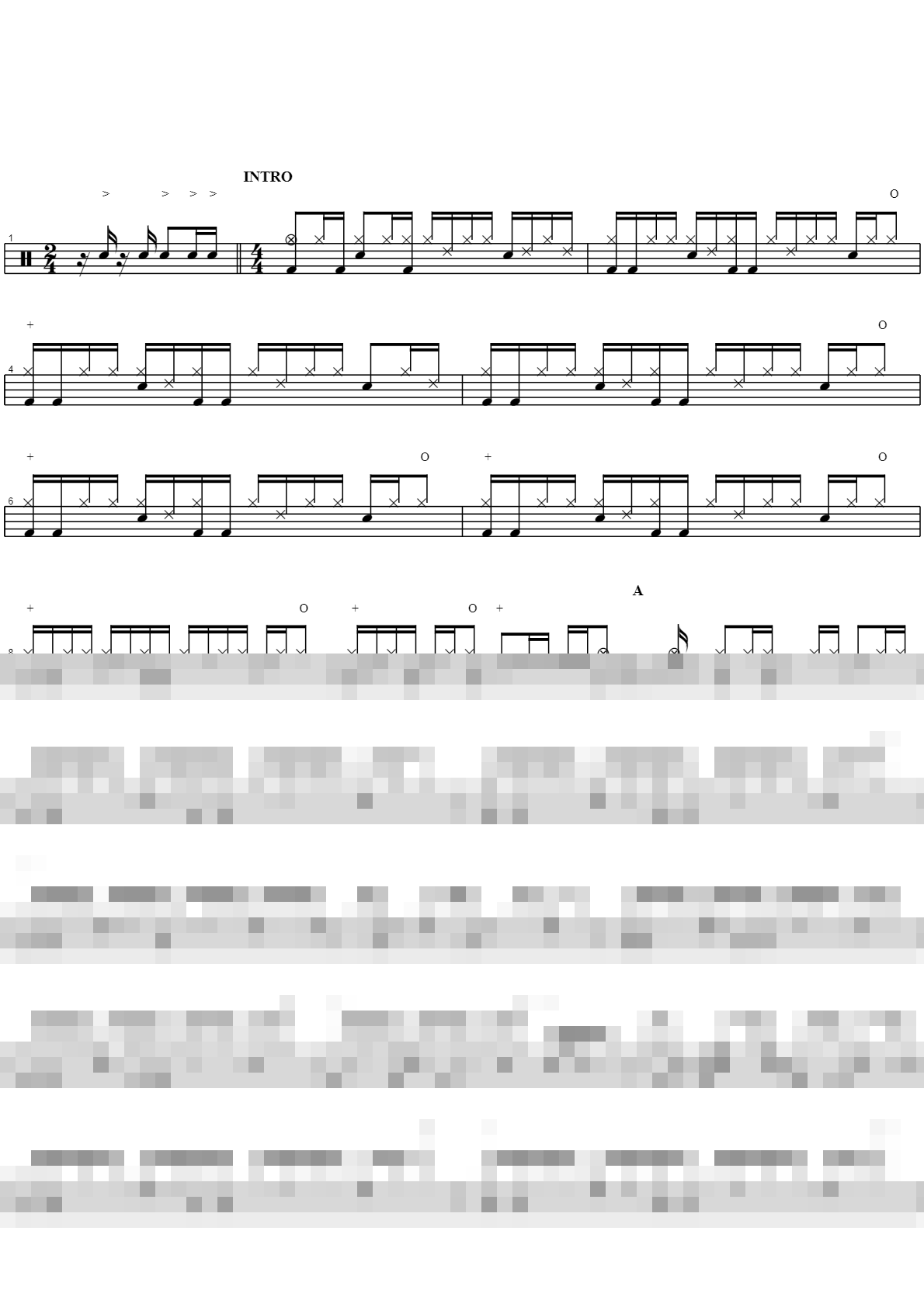 p.a.c Man Sheet Music Preview