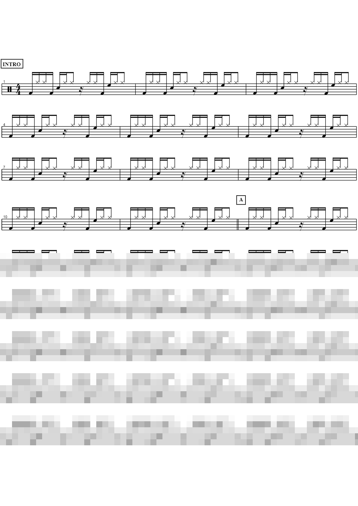 Cry For You Sheet Music Preview