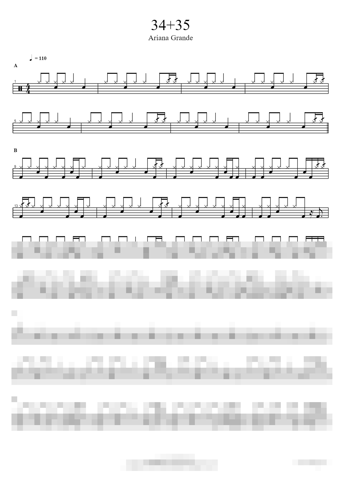 34+35 Sheet Music Preview
