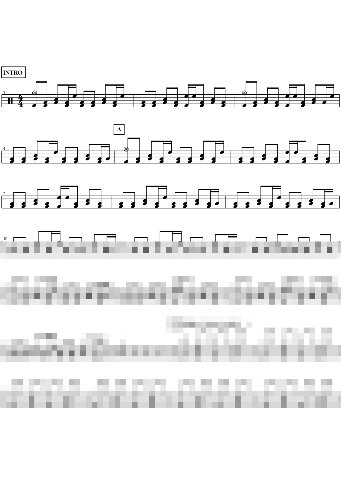 La La Sheet Music Preview