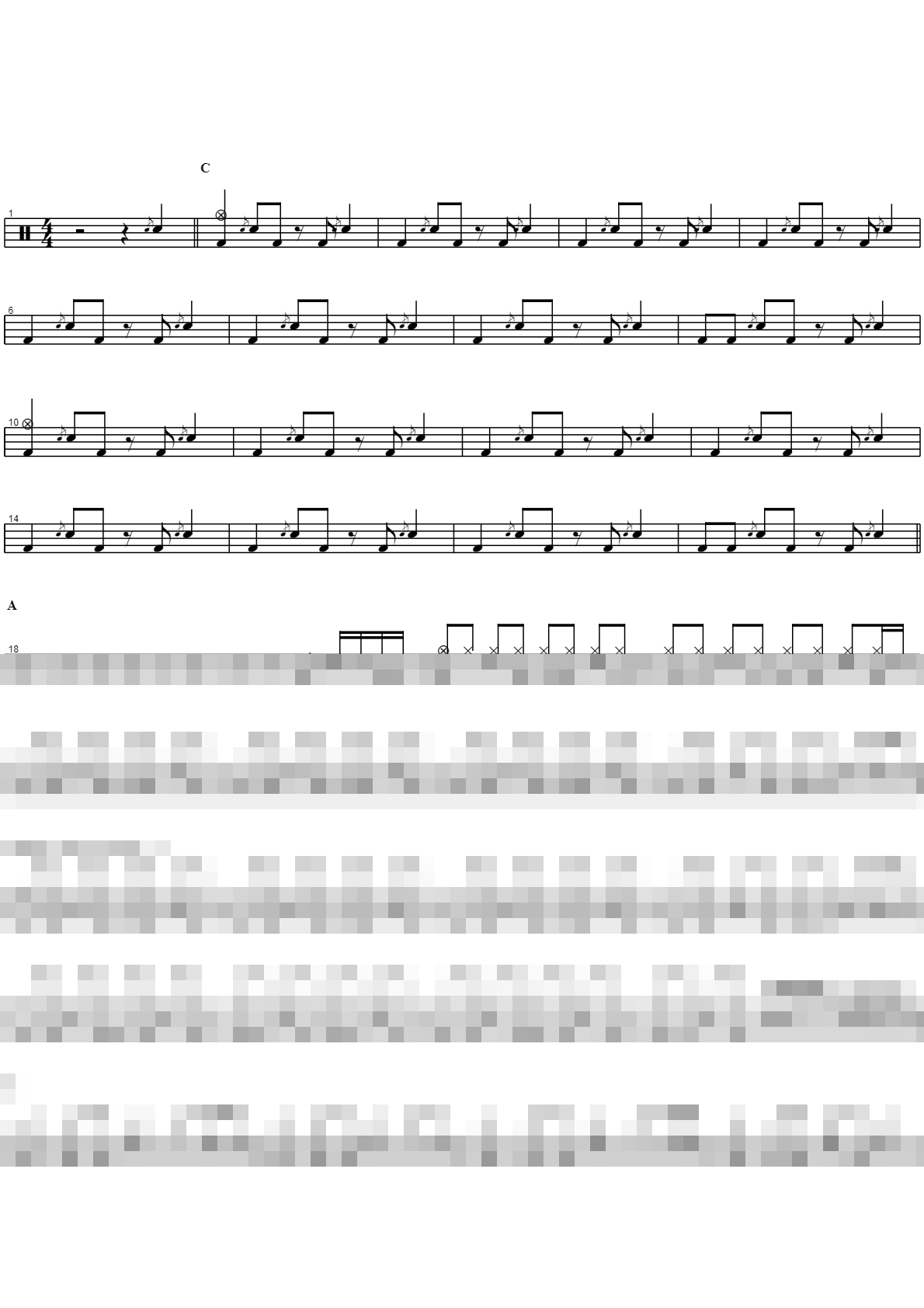 Girlfriend Sheet Music Preview