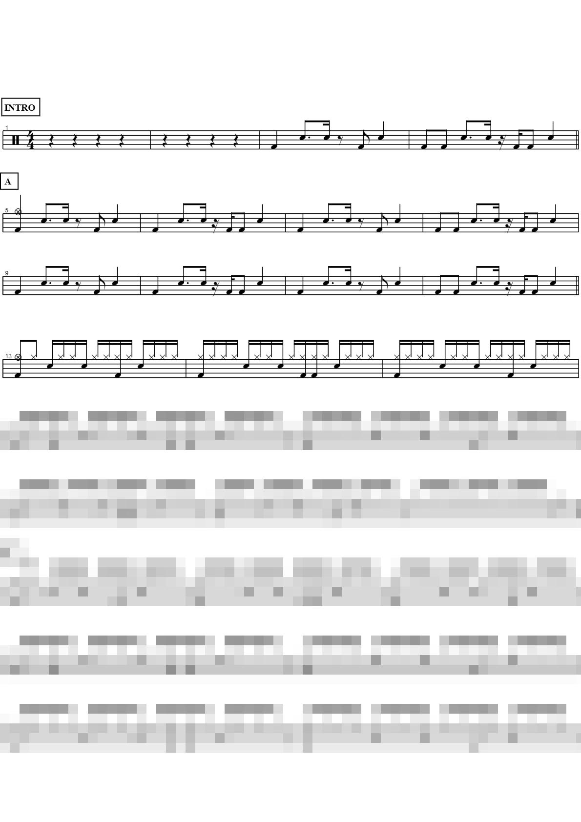 I love you Sheet Music Preview