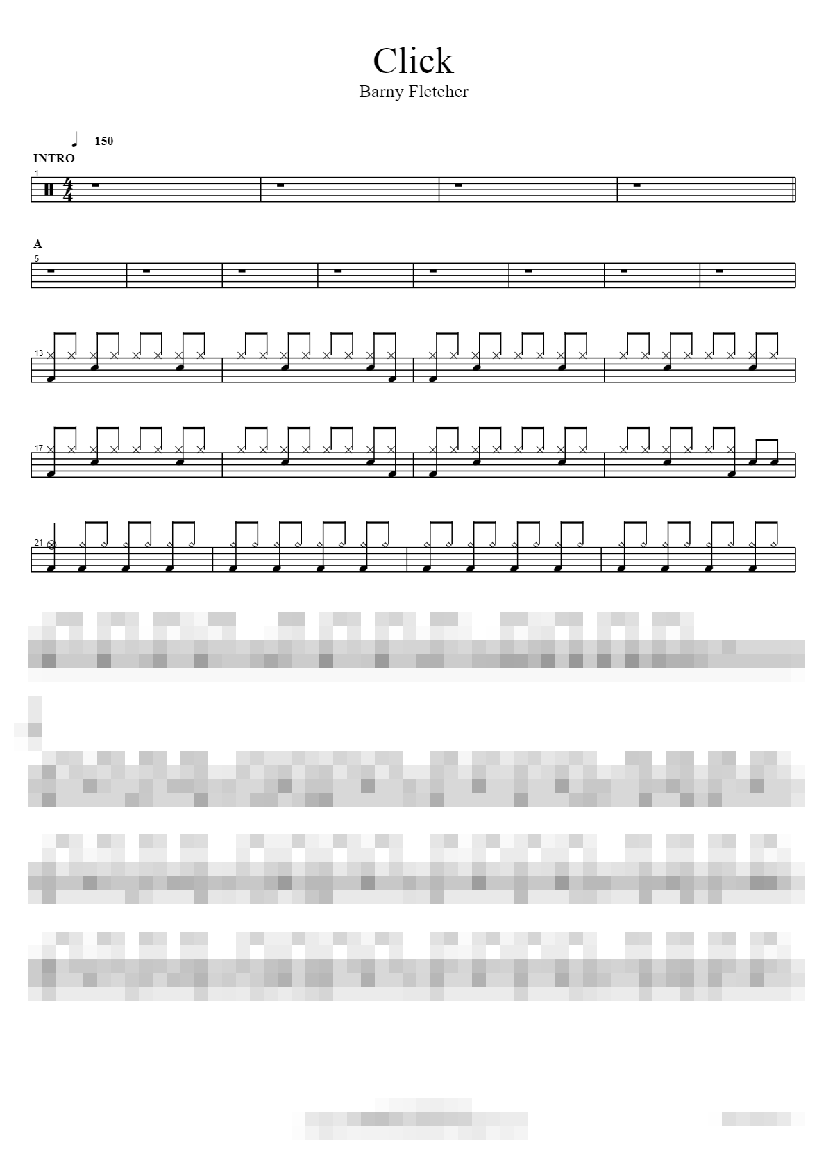 Click Sheet Music Preview