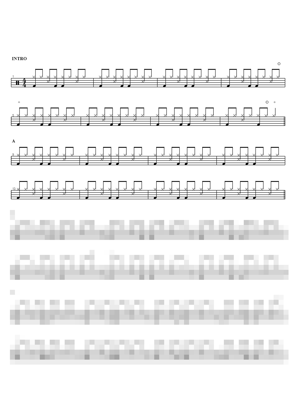 How deep is your love Sheet Music Preview