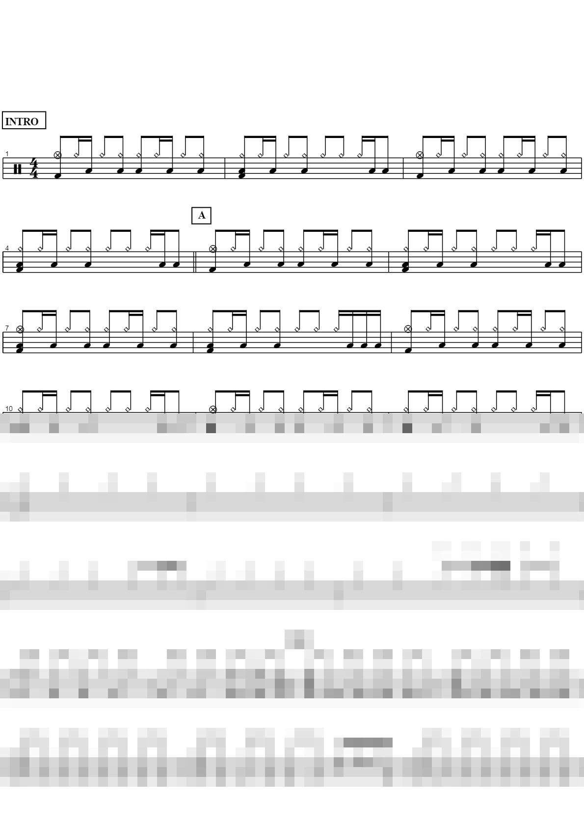 One Thing Remains Sheet Music Preview