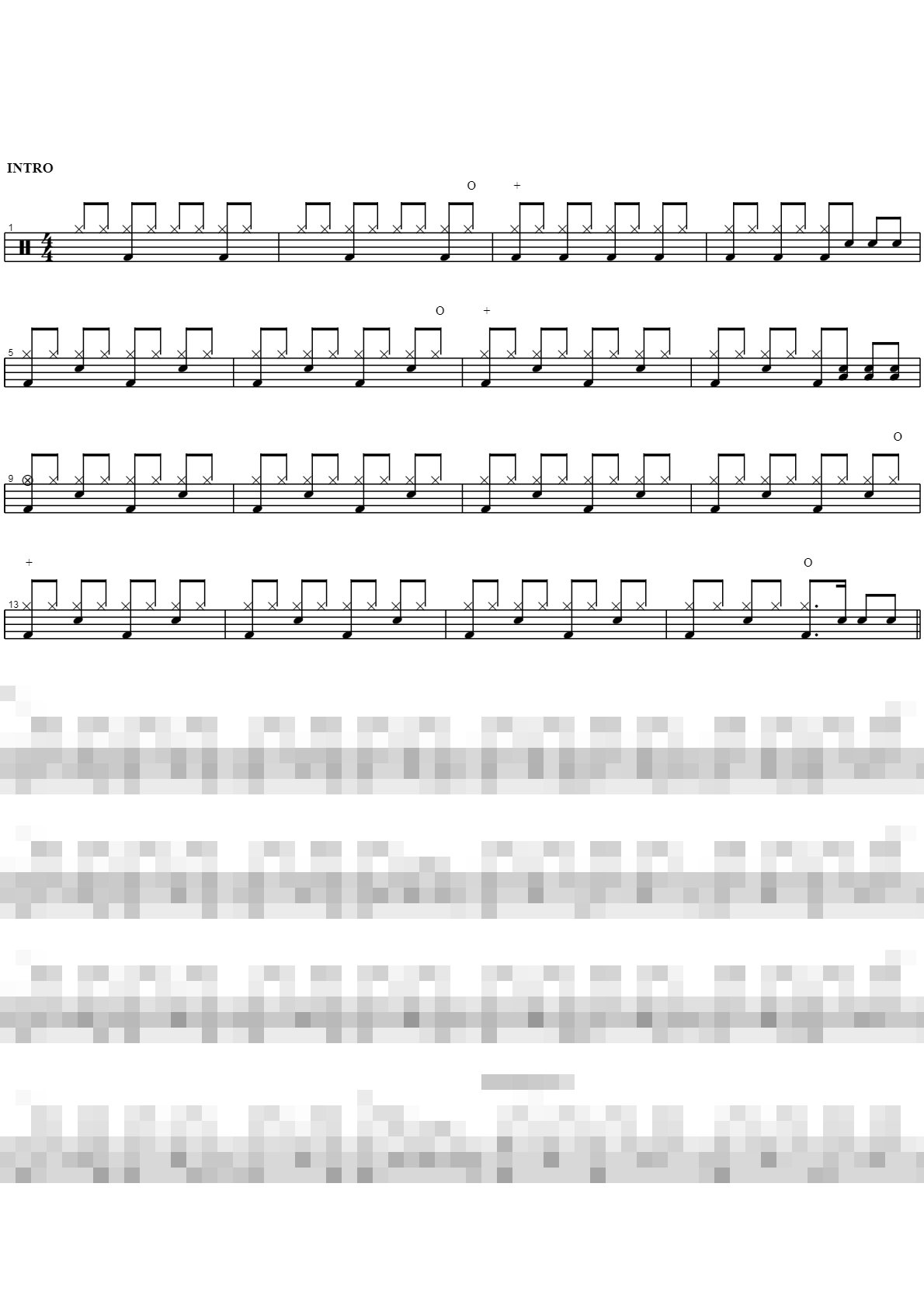 My Life Sheet Music Preview