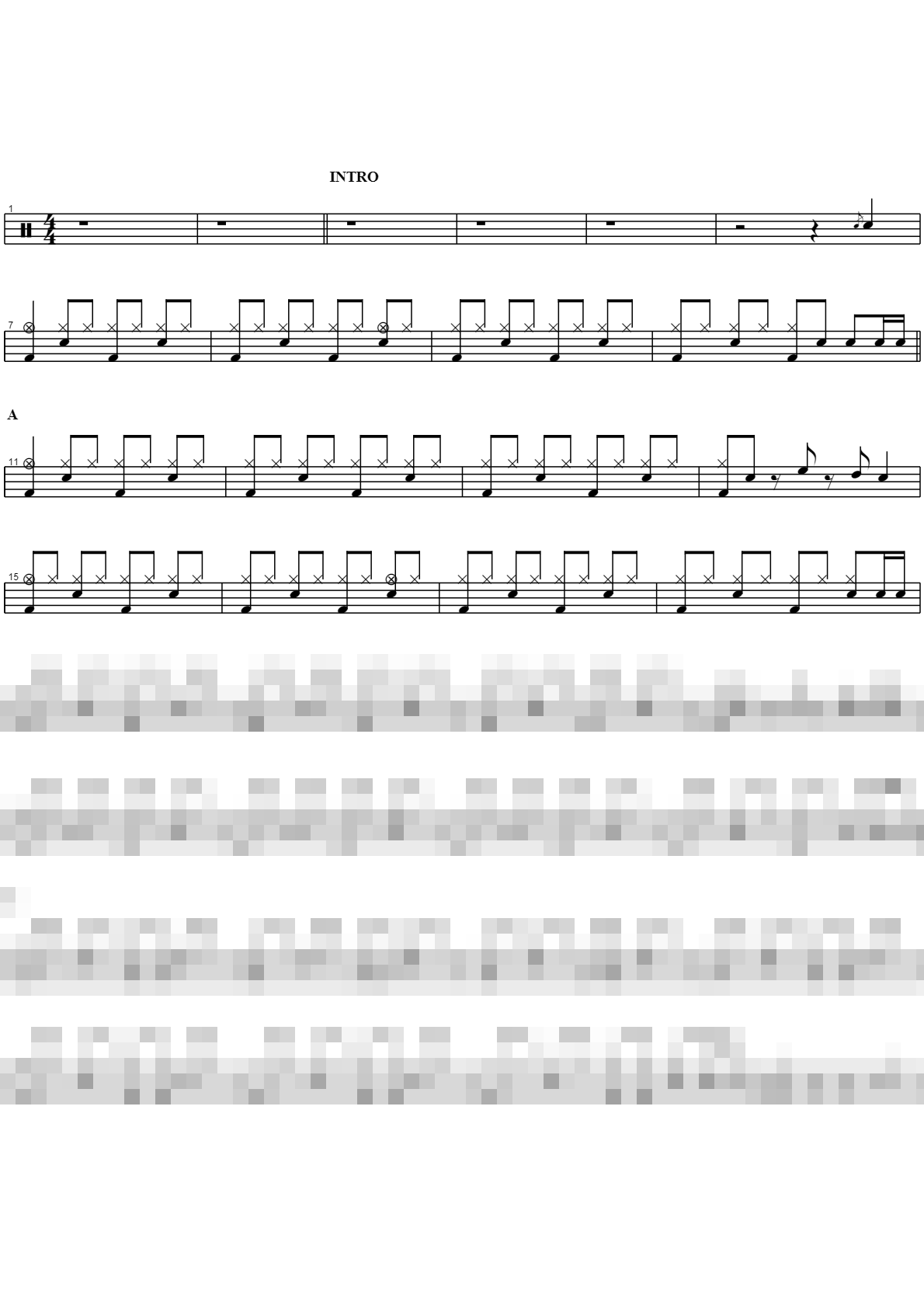 Everybody Wants You Sheet Music Preview
