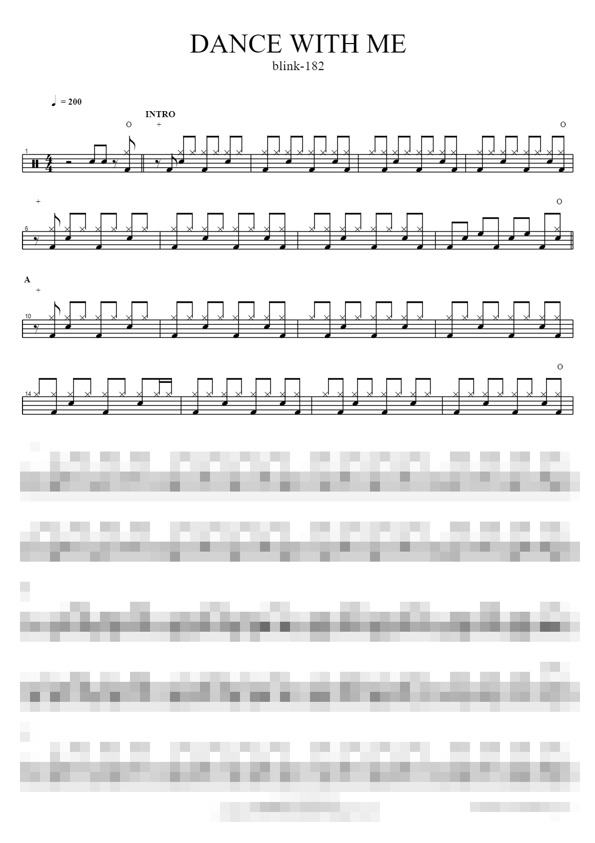 DANCE WITH ME Sheet Music Preview