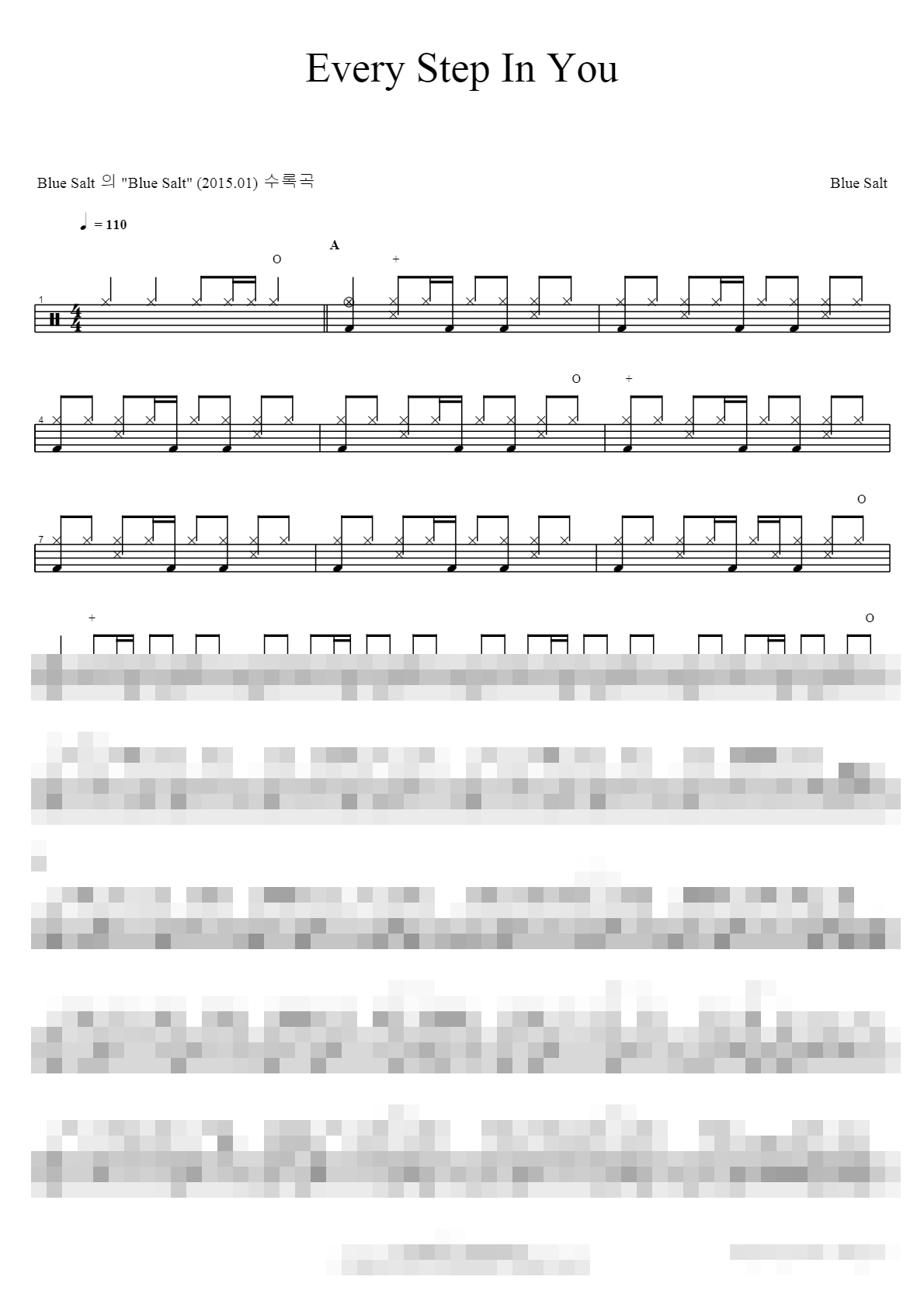 Every Step In You Sheet Music Preview