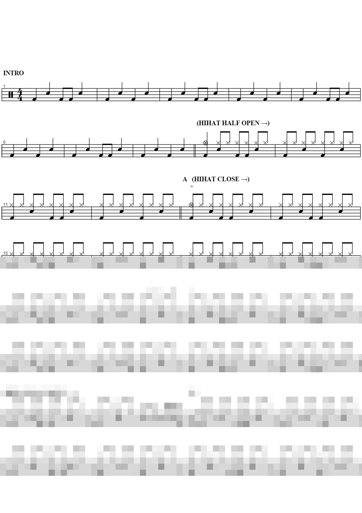 Because We Can Sheet Music Preview