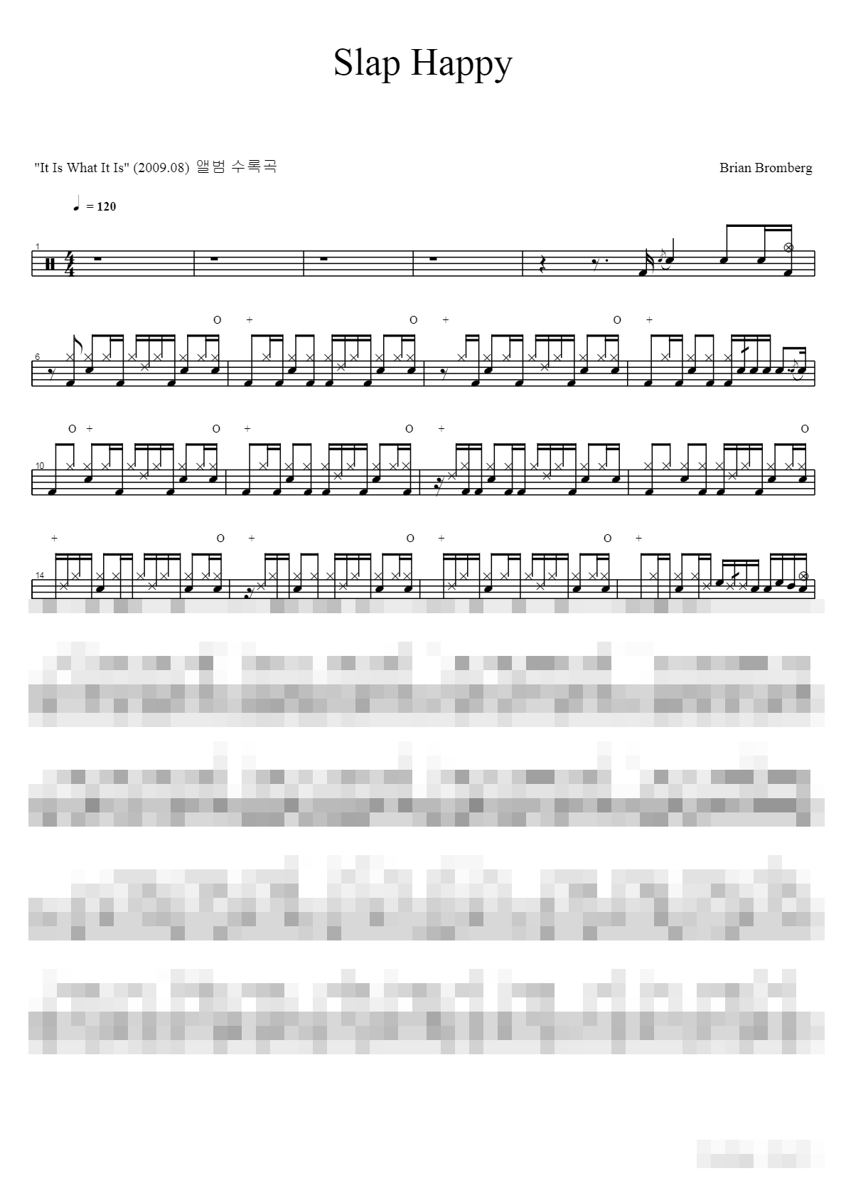 Slap Happy Sheet Music Preview