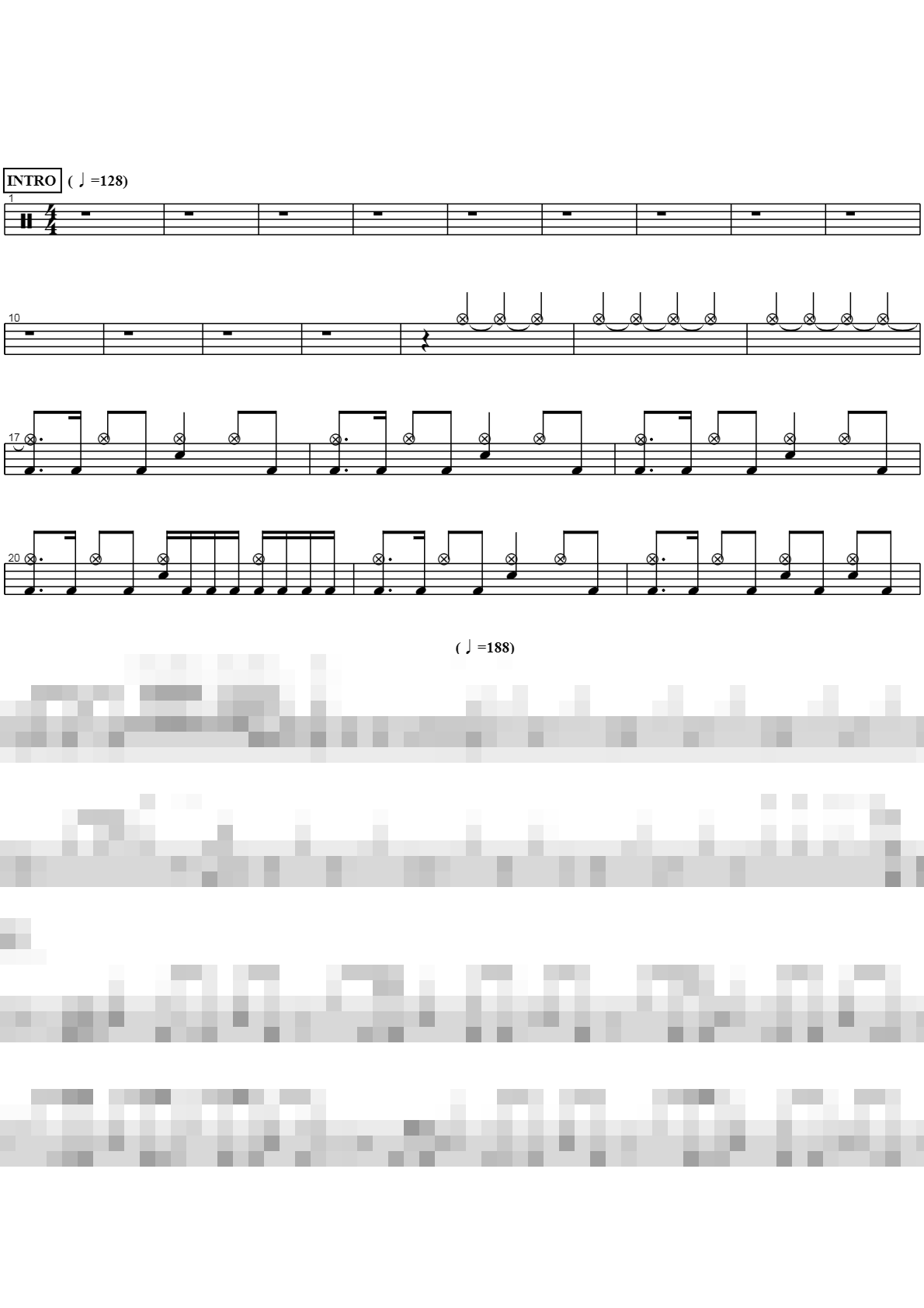 Hearts Burst Into Fire Sheet Music Preview