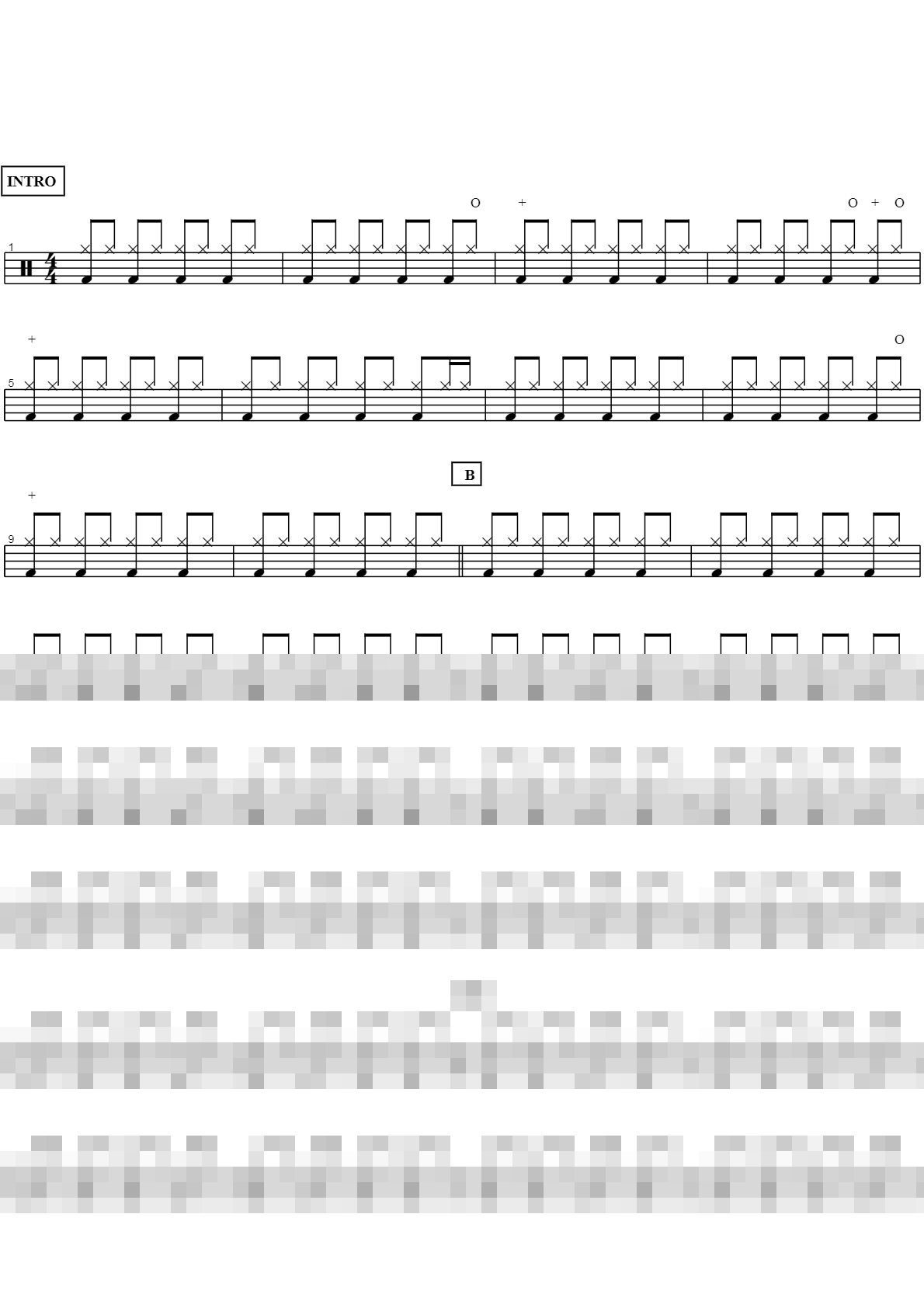 sing sing sing Sheet Music Preview