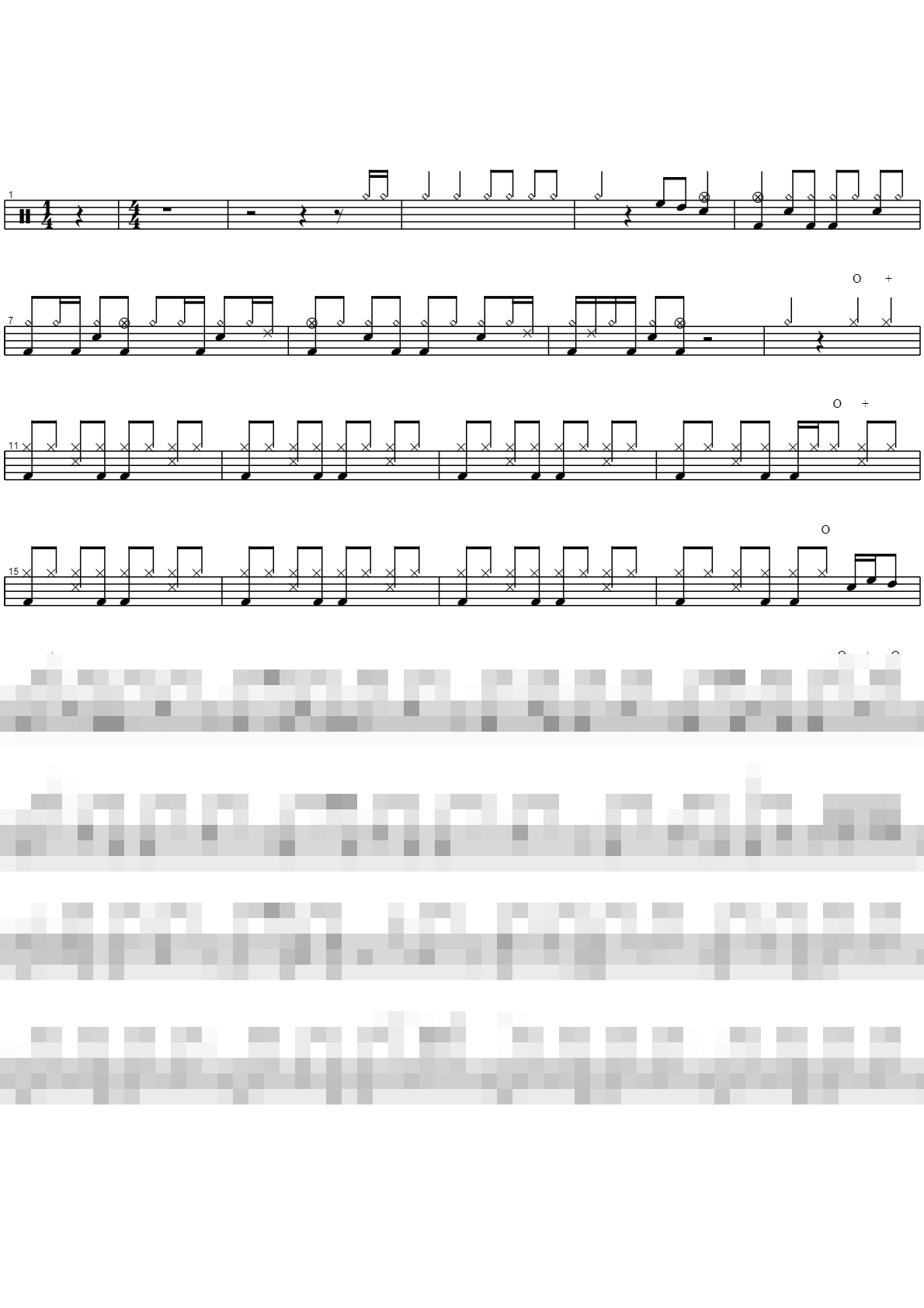 샘물과 같은 보혈은 Sheet Music Preview