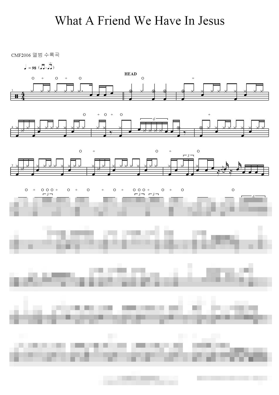 What A Friend We Have In Jesus Sheet Music Preview