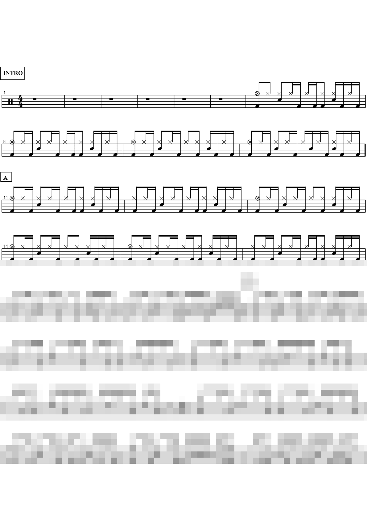 My Sacrifice Sheet Music Preview