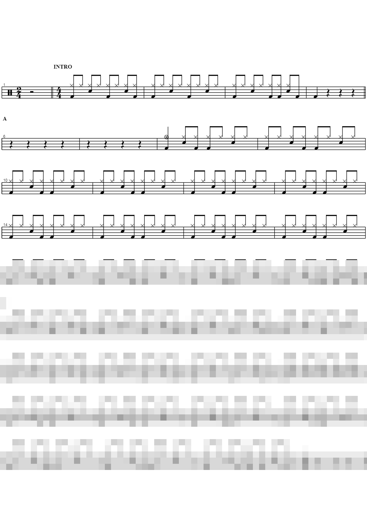 Cotton Fields Sheet Music Preview