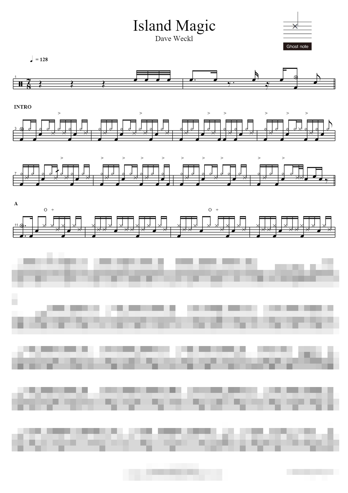 Island Magic Sheet Music Preview