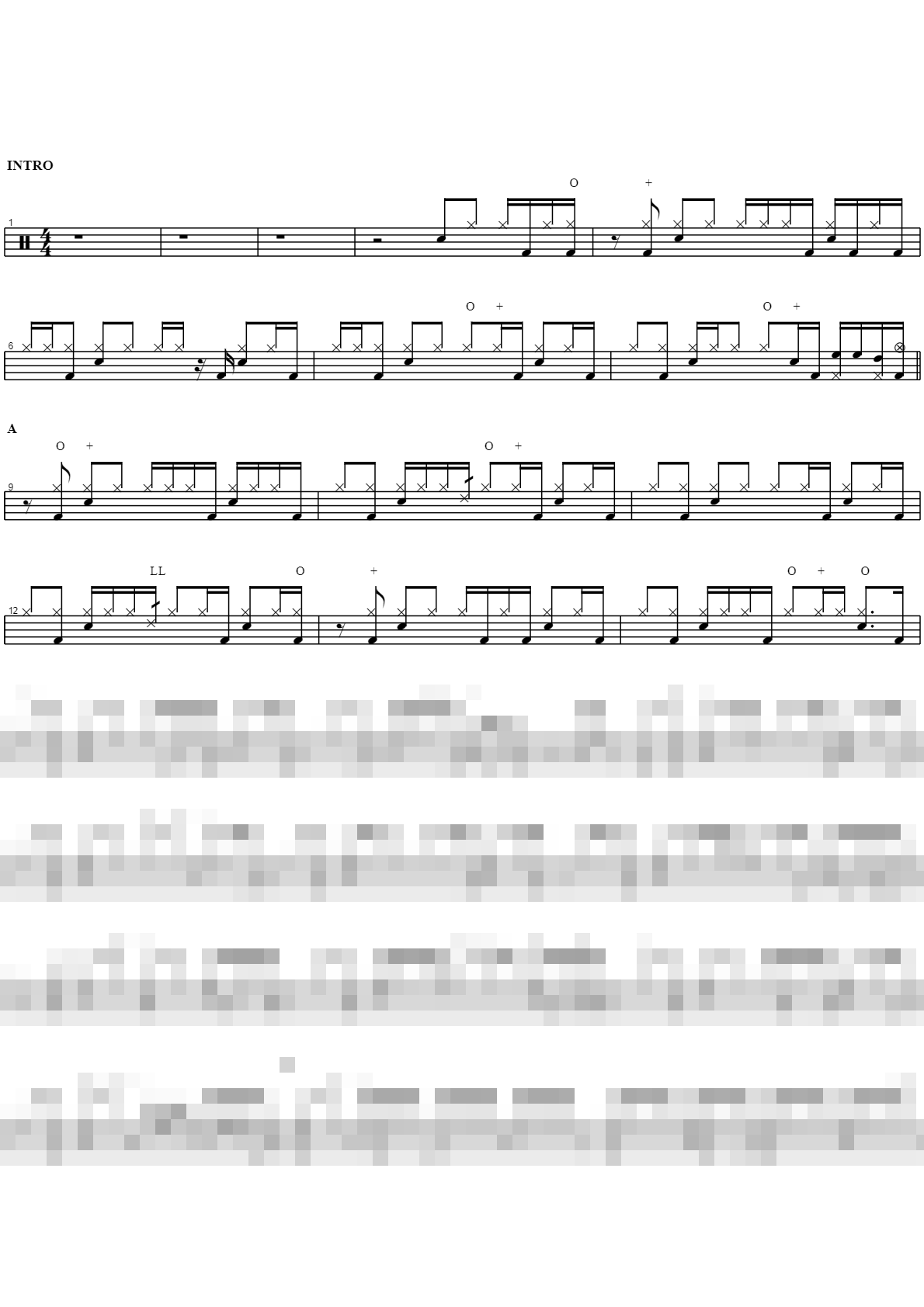 Tee Funk Sheet Music Preview