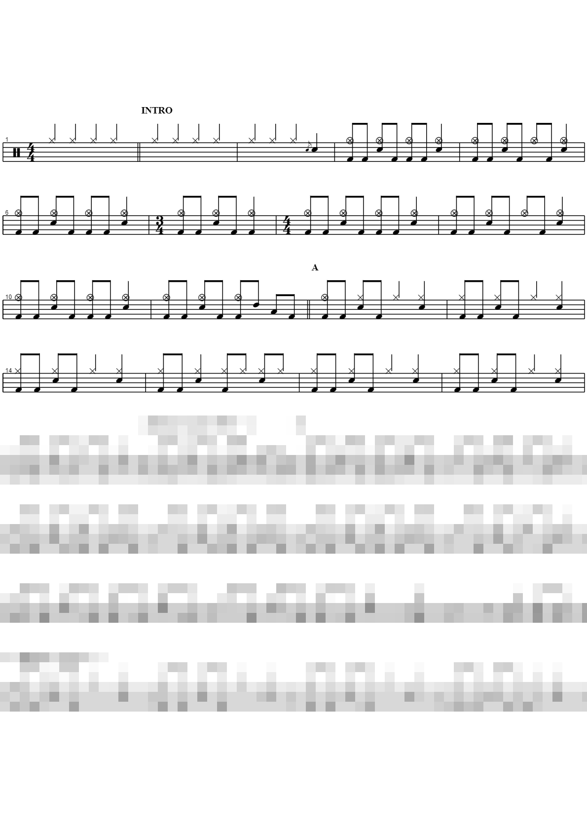 run Sheet Music Preview
