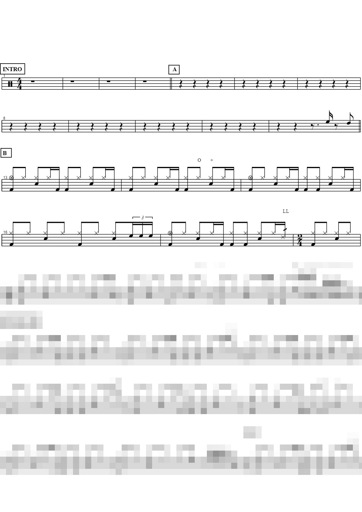 Soldier Of Fortune Sheet Music Preview