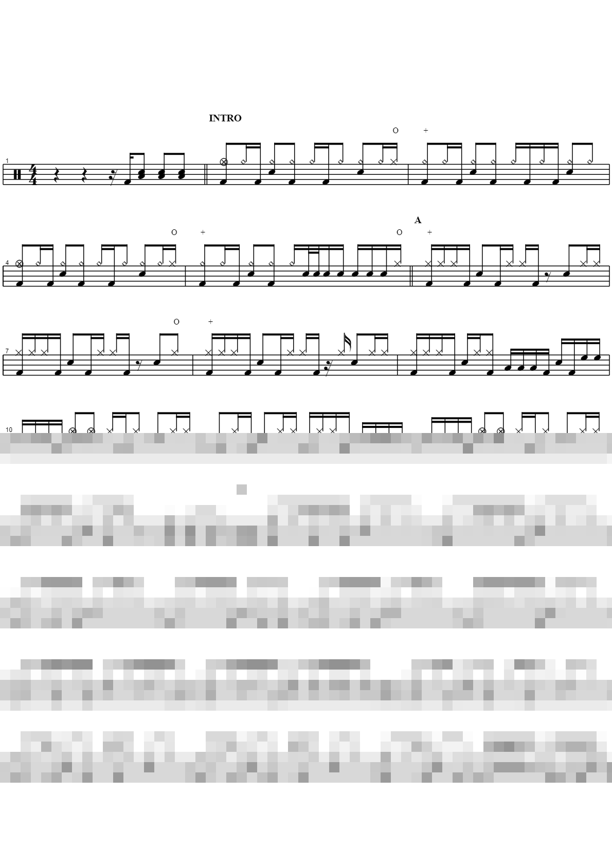 My Hell Sheet Music Preview